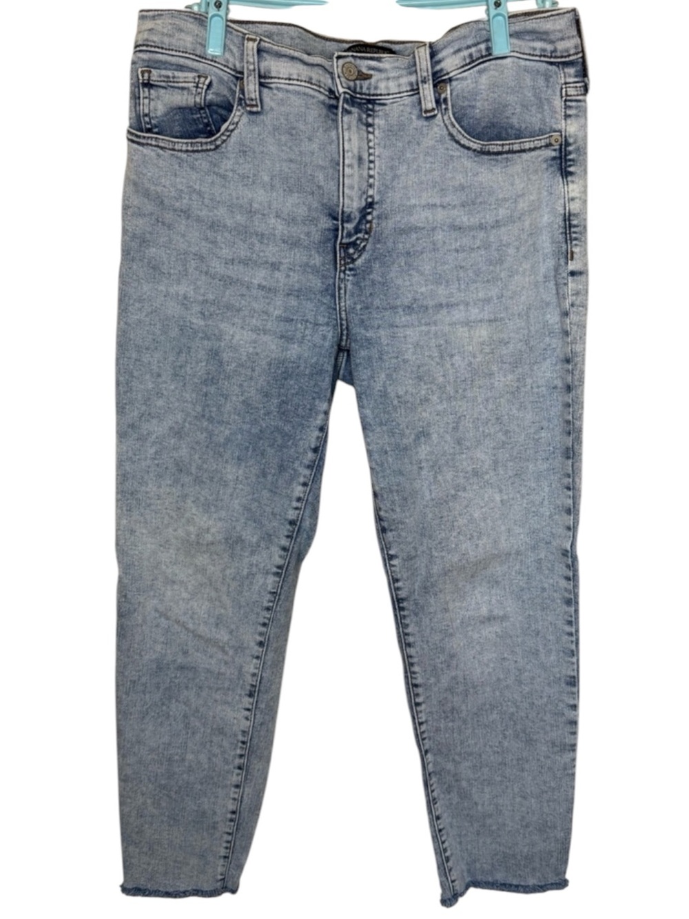 Banana Republic Factory Light Wash High-Rise Slim Jeans